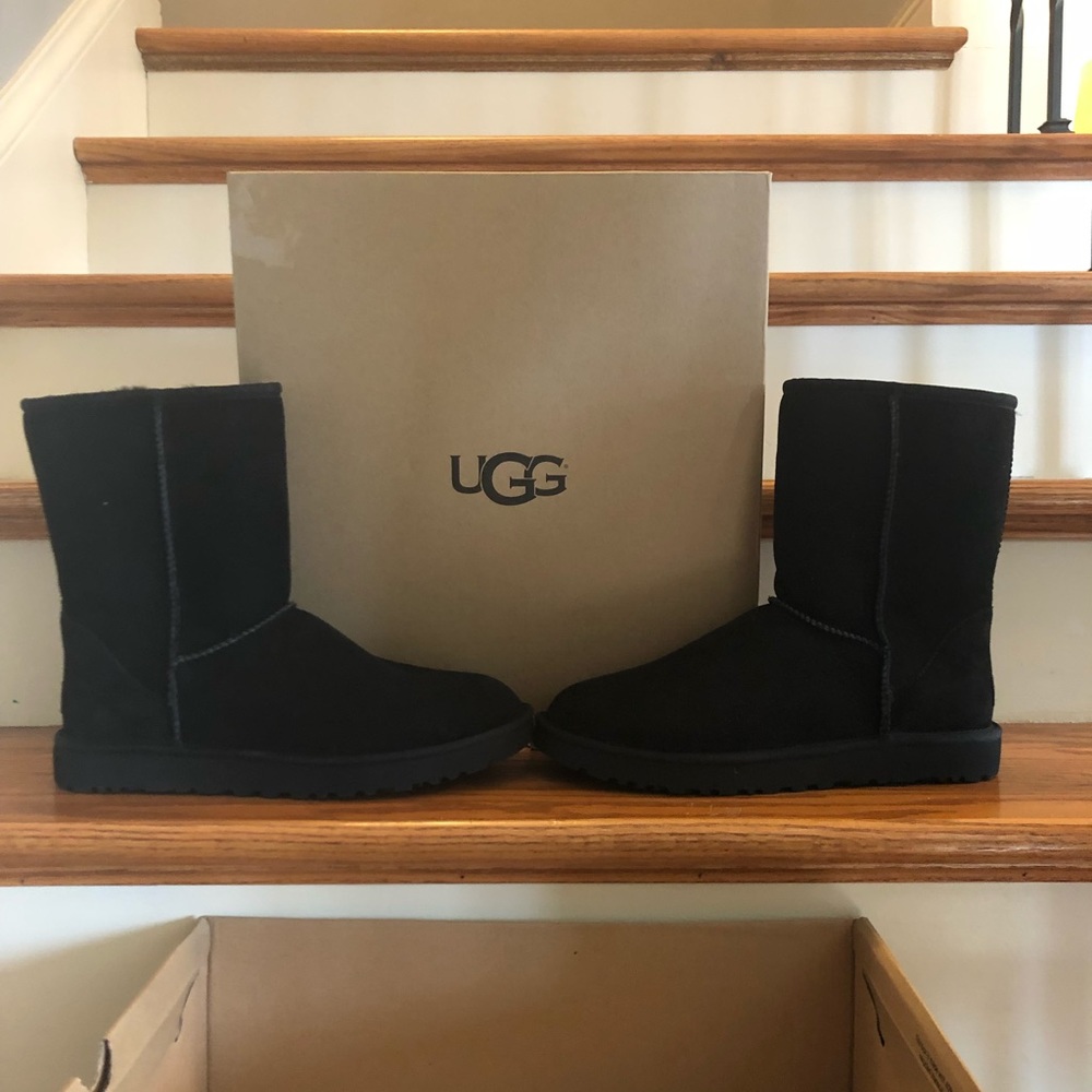 Brand new with box black Classic short UGG size 11